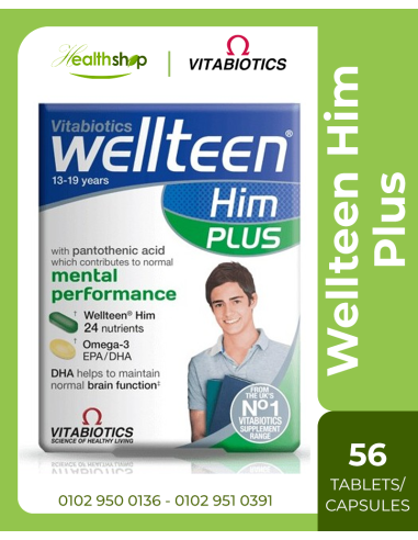 Wellteen Him Plus 56 Tablets/Capsules