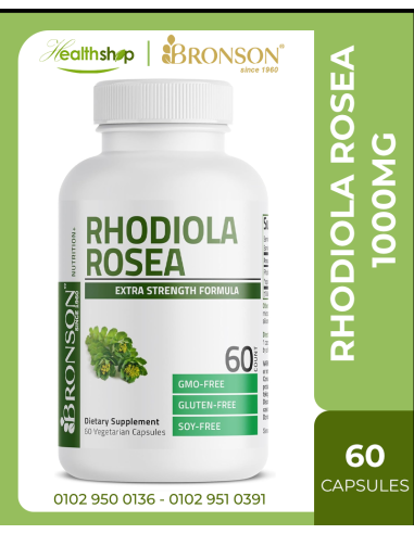 Rhodiola Rosea Root 1000 mg - 60 Quick Release Capsules