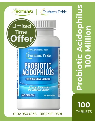 Probiotic Acidophilus 100 Million - 100 Tablets ( Best Before 9/2025)