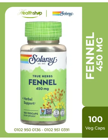 True Herbs Fennel 450 mg - 100 VegCaps