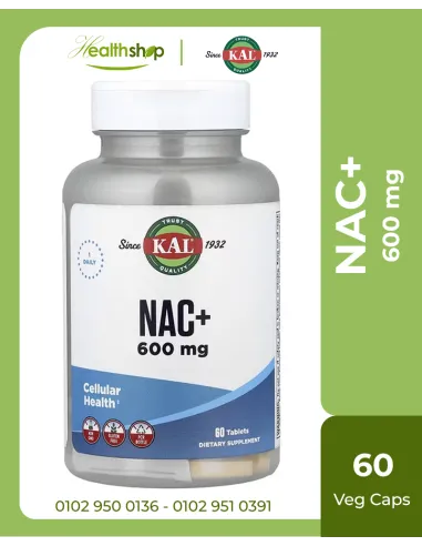 KAL NAC+ 600mg - 60 Tablets