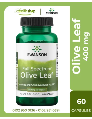 Olive Leaf 400 mg - 60 Capsules
