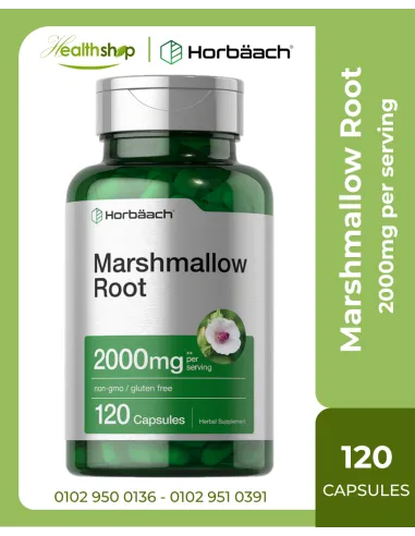 Marshmallow Root 2000mg per serving - 120 Capsules