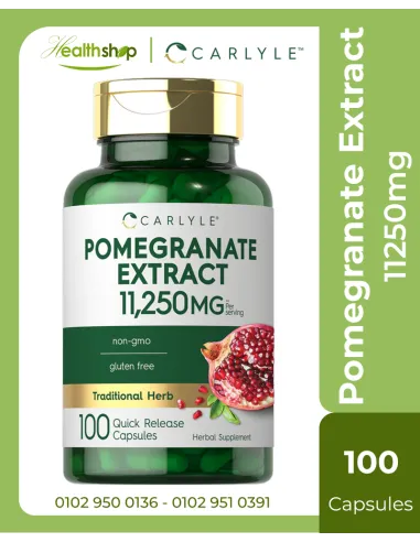 Pomegranate Extract 11250mg per serving - 100 Capsules