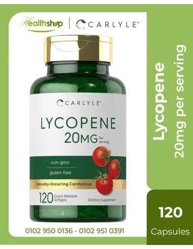 Lycopene 20mg per serving - 120 Softgels