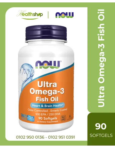 Ultra Omega-3 Fish Oil (Bovine Gelatin) - 90 Softgels