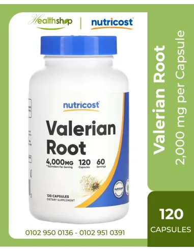 Valerian Root 2,000 mg per Capsule - 120 Capsules