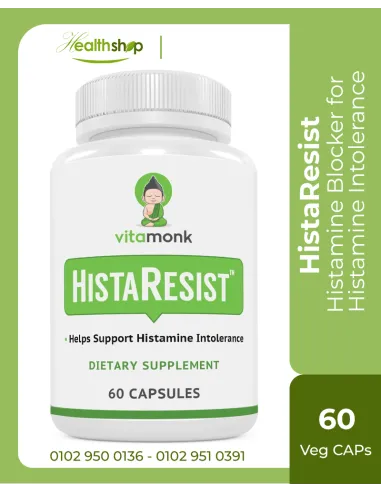 VitaMonk HistaResist -Histamine Blocker for Histamine Intolerance - 60 capsules