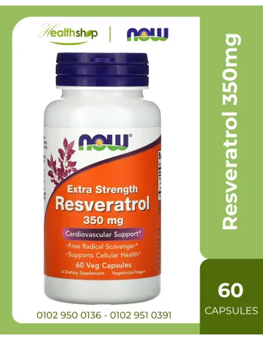 Resveratrol 350mg - 60 Veg Capsules
