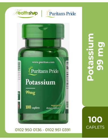Potassium 99 mg / 100 Capsules ( Best Before 8/2025 )