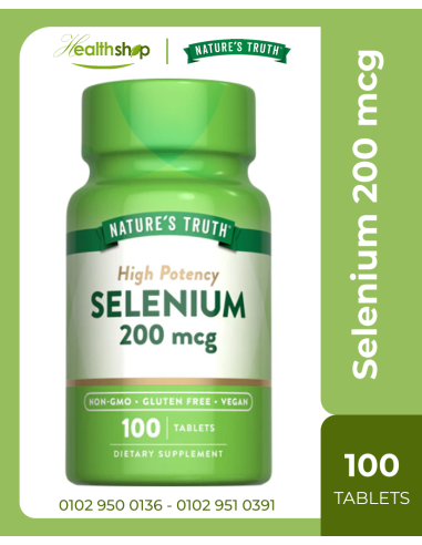 Selenium 200 mcg - 100 Tablets